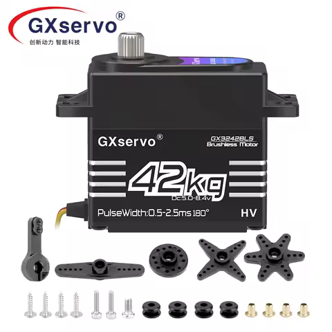GXservo QY3242BLS 42KG Brushless Motor 180 Degree Metal Gear Digital Servo for RC 1/8 1/10 1/12 craw