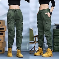 Quần jogger nam nữ túi hộp JKN12345 cạp chun chất kaki dày dặn đứng dáng nổi bật phong cách thể thao