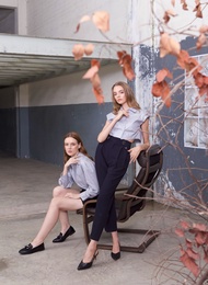 Seira - Mavis Trousers กางเกงขายาว 9ส่วน เอวสูง ทรงวินเทจ