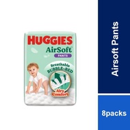 HUGGIES AirSoft Pants  M(46)/L(36)/ XL(30)/ XXL(24) (8 Packs)