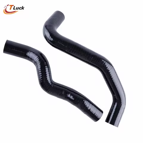 2PCS Silicone Radiator Coolant Tubes Hose Kit For Nissan 370Z Z34 Infiniti G25 G35 G37 EX35 EX37 Q40