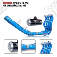 Kawasaki ZX6R/6RR Exhaust Original Triton Full System