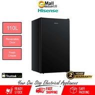 Hisense Single Door Refrigerator (110L) RR120D4ABN1 | Fridge | Peti Sejuk