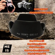 Hood ALC-SH112 for sony E 18-55mm / E 20mm F2.8 / E 55-210mm OSS - Lens Hood Lens