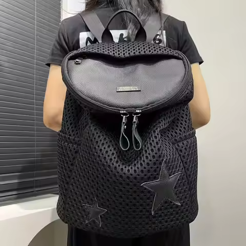 Ladies' large capacity travel backpack, outdoor travel mountaineering computer backpack, college stu