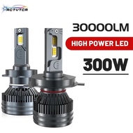 H7 H4 LED H11 300W Car Headlight Bulbs H1 H8 H9 HB4 HB3 9005 9006 9012 Turbo LED auto fog light 6000