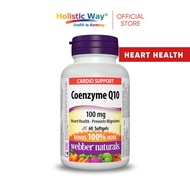 Webber Naturals Coenzyme Q10 100mg (60 Softgels)