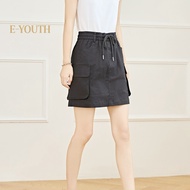 Eyouth 20222  Women Minimalist Cargo Mini Skirt