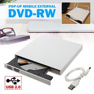 External DVD ROM Optical Drive USB 2.0 CD/DVD-ROM CD-RW Player/Portable Reader Recorder For Laptop