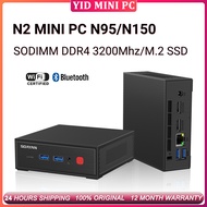 N2 MINI PC Intel N150 Office Computer DDR4 3200MHz M.2 WIFI BT LAN Desktop 1 Year Warranty
