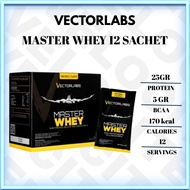 Vectorlabs Master Whey 12 Sachets Whey Protein Isolate Vector Labs MasterWhey