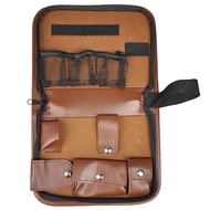 Tas Bola Golf Kulit Hardcase Hand Bag Ball Golf Tas Pouch Serbaguna Premium Tas Alat Golf Tool Bag