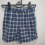 Student Pants Size W 27 Length 16 Inches Smocked Back Waist Second Hand