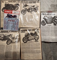 全部沒有盒 Suzuki GSX750S 模型車套件