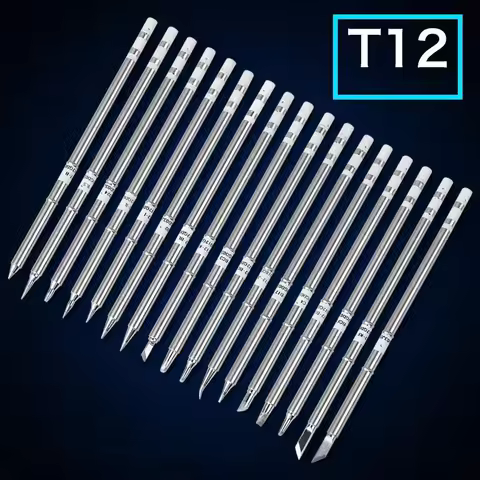 T12 Series Soldering Iron Tips for HAKKO T12 Handle LED vibration switch Temperature Controller FX95