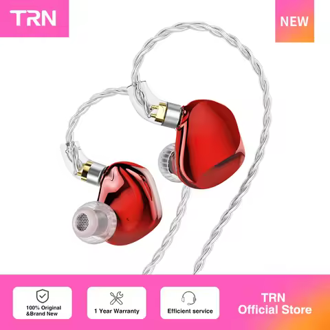 TRN VX Pro+ 8BA+1DD Hybrid In Ear Earphones IEM Technology HIFI Monitor Running Headphones Earplug H