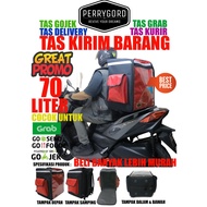 MERAH 70 LITER RED DELIVERY BAG WITH VIDEO