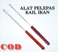 Alat Pelepas Mata Kail Pancing Dari Mulut Ikan