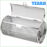 TEKRH Sherchpry Rotisserie Grill Roaster Drum Air Fryer Oven Basket Stainless Steel Oven Rack Rotiss