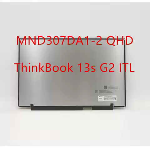 New Original for Lenovo ThinkBook 13s G2 ITL QHD Display LCD Screen MND307DA1-2 5D10V42638