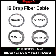FTTH Outdoor IB Drop Fiber Cable 1Core 30m, 100m (KFRP)GJYXFCH-1B6a2 G657A2 IB101