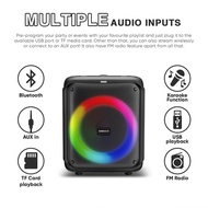 SONICGEAR AUDIOX PRO 600HD PORTABLE BLUETOOTH WIRELESS SPEAKER WITH WIRELESS MIC KARAOKE FUNCTION / 