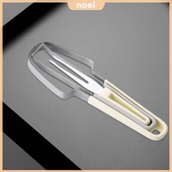 [New] 3-in-1 Watermelon Fork Slicer Cutter Watermelon Cutter Slicer Fork Set Stainless Steel Waterme