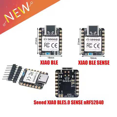 2pcs/1pc Seeeduino XIAO BLE SENSE seeed studio XIAO RP2040 nRF52840 Bluetooth-c Module For Arduino A