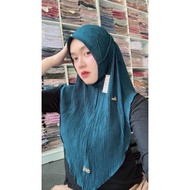 664 New LabelBERGOANTILETOY!!!IBU SIRIA PRAYER HIJAB PLISKET MINE STRAP CASANDRA JERSEY/HIJAB DOI OR