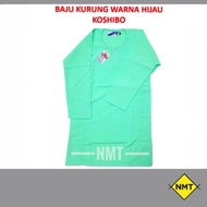 Falcon K2210 Baju Kurung Warna Hijau Kain Koshibo /Kain Lincin/Sekolah Rendah Menengah/Kurung Pengaw