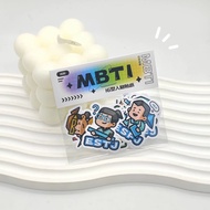 【MBTI全套16張】可愛貼紙 / 個性文創貼紙 / 心理測試人格貼紙 【Set Lengkap 16pcs】Sticker MBTI Comel/Sticker Personaliti/Sticke