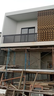 railing balkon industrial