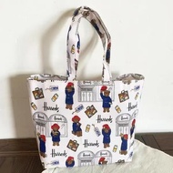 Shopping Bag Portable PVC harrods Tote Bag Female Bag harrods