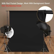 PHÔNG VẢI 2mx17m COTTON ĐEN LÀM NỀN CHỤP ẢNH - CHỤP SẢN PHẨM các kích thước [NOON FASHION]