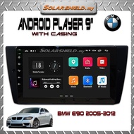 Bmw E90 9'' Android Player GPS Waze Android 8.1 Wifi GPS Touch Screen + Casing (With Socket)