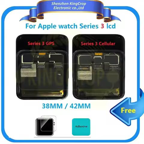 For Apple Watch Series 3 GPS LCD Display Touch Screen Digitizer Series3 S3 38mm/42mm Lcd Pantalla Re