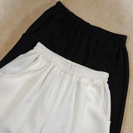 [JRS] Stacy Palazzo Pants Loose Fit Flowy Dailywear Premium Cotton Luxe By JR Stitch Sdn Bhd