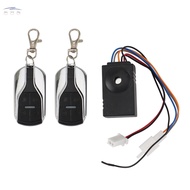 Ebike Alarm System 36V 48V 60V 72V with Two Switch for Electric Bicycle/Scooter Ebike/Brushless Cont