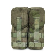 Tactical Double 5.56/7.62 M4 Magazine Pouch AK AR Rifle Mag Paintball Hunting Accessories