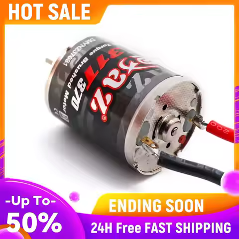 1 PC 31T 370 Brushed Motor DC Motor High Torque Brushed Engine Motor Waterproof 30000RPM for 1:10 1: