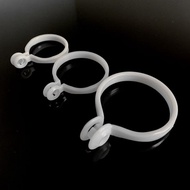 ST/🏅Original Curtain Bracelet Anti-Aging Split Ring White Separable Mold Resin Curtain Circle Ring Roman Rod Hanging Rin
