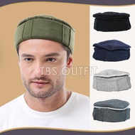 Peci PAKOL AFGHANISTAN Hajj Prayer Cap Pupil Boarding School Men Adults Boys Plain Black White Praye