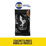 GORILLA Muscle Whey Protein On-The-Go x 10 Sachets/Box