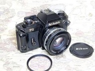 【收藏古典&amp;體驗銀鹽】Nikon FG + Ais 50/1.8餅乾鏡  ..Nikon第一款程序自動曝光(P模式)單眼