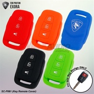 PROTON EXORA Quality Leather/ Silicone Smart Car Key Remote Case Cover Sarung Kunci Accessories Aksesori Kereta