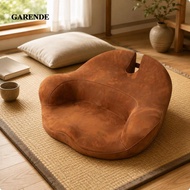 [Garende] Contoured Meditation Seat Raised Side Bolsters Meditation Seat Cushion Stitched Seams Ergo
