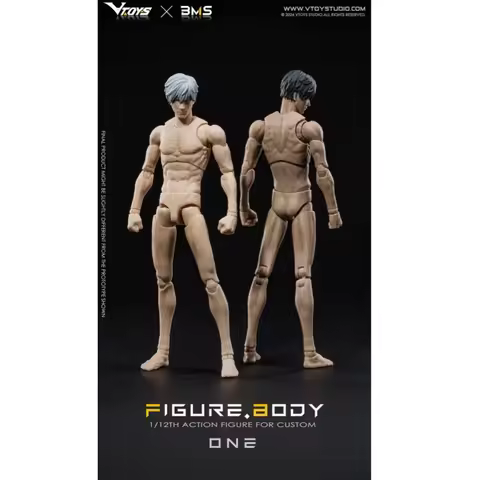 In Stock VTOYS X BMS 1/12 VB002 White Skin VB003 Yellow Skin No. 1 Movable Body Collection Gift