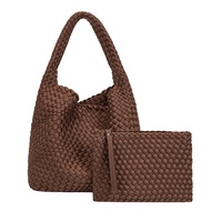 Woven Bag Diving Cloth Material Waterproof Large Capacity All-Match One-Shoulder Underarm Bag