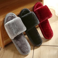 Soft, warm, anti-slip fur indoor slippers (D0120-TS89)