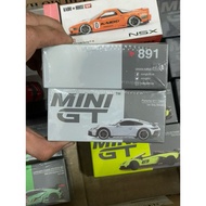 At Toys Store MINIGT 1: 64 Porsche 911 Dakar Ice Gray Model Car Metal Alloy Cast Car 891